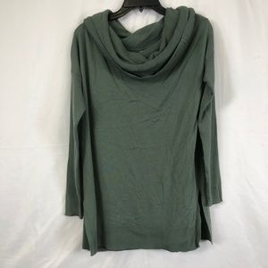 Caslon 3 in 1 Olive Green Long Sweater